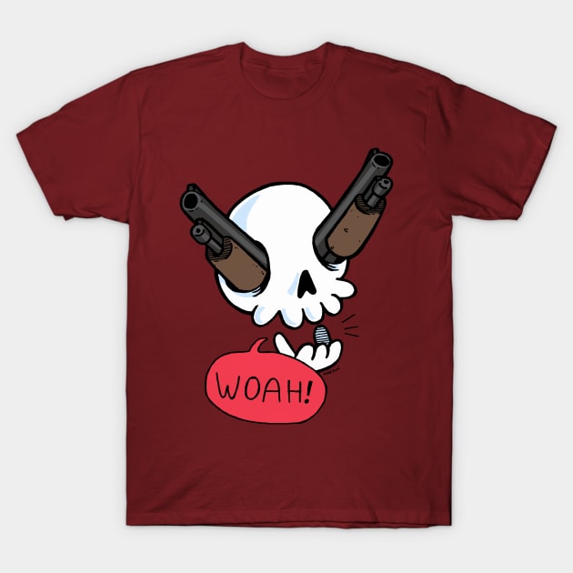 Guns 'A Blazin! T-Shirt by ControllerGeek